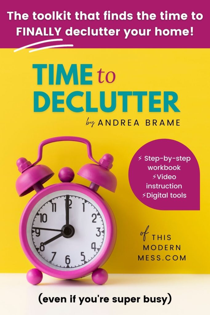 Time to declutter