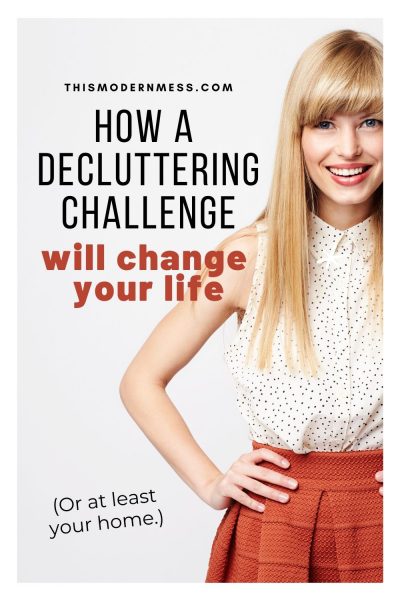how a decluttering challenge will change your life (or at least your home)