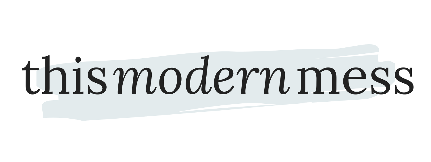 this modern mess logo
